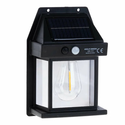 Egonex Solar Şarjlı Duvar Aplik Lambası Sensorlu Eg-111