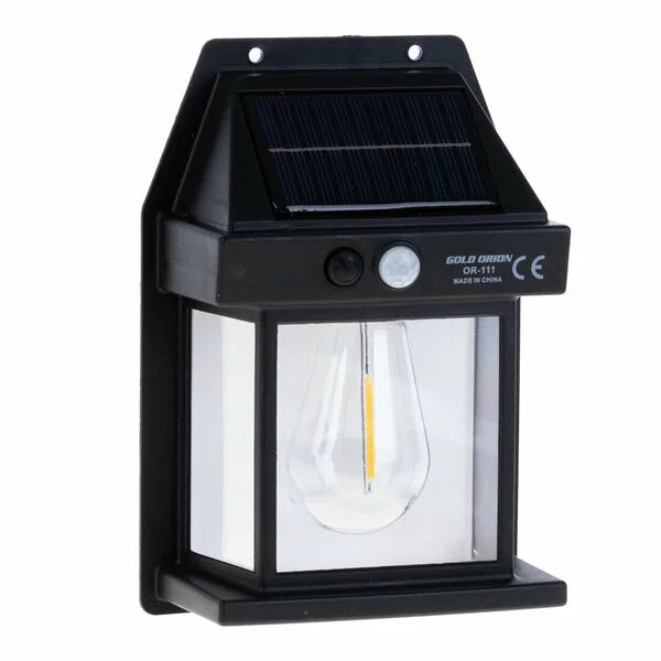 Egonex Solar Şarjlı Duvar Aplik Lambası Sensorlu Eg-111