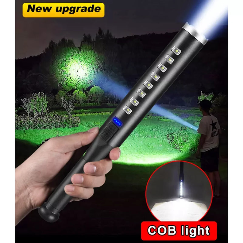 Egonex Ultra Parlak Şaft El Feneri, Osl Led'li 8 Led Işık