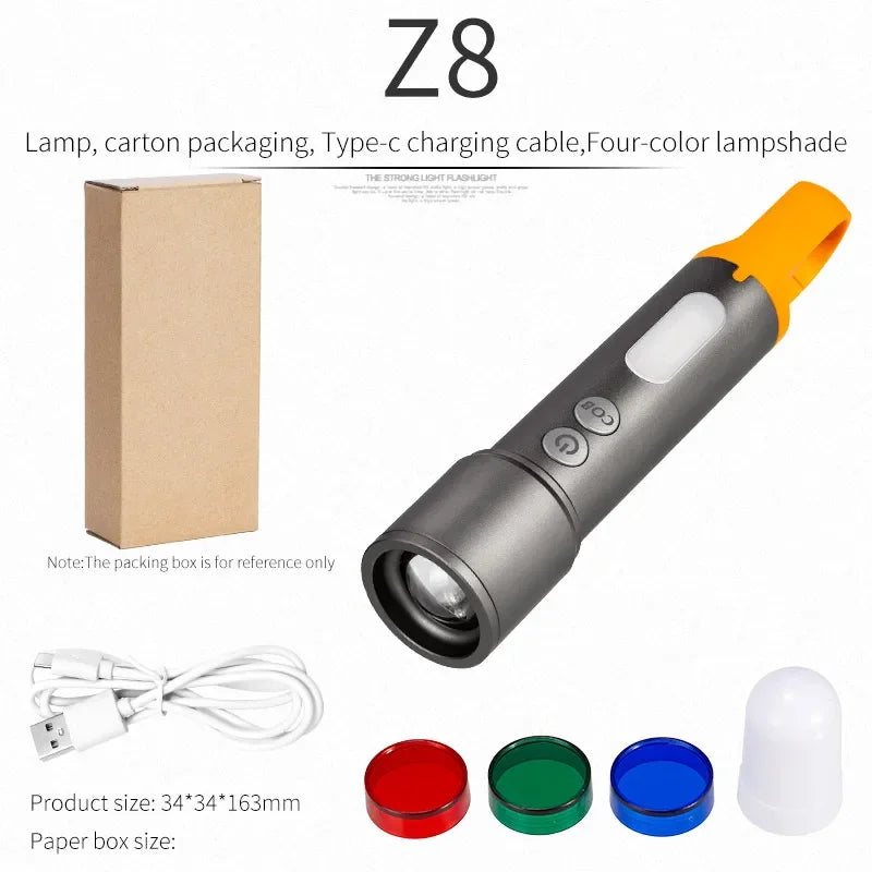 El Feneri X723 Cb-x723 Taktik Feneri Askeri Meşale