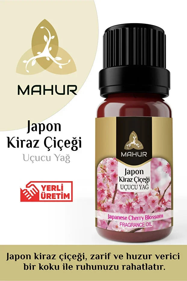 Esansiyel Uçucu Koku Yağı Difüzör Esansı Buhurdanlık Yağı Aromaterapi Yağı 10ml