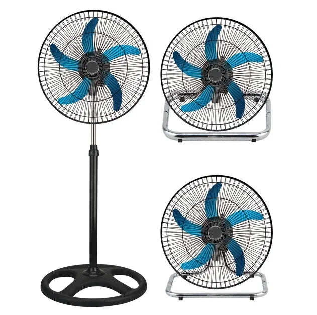 Fiev 18 İnç 3in1 Ayaklı Vantilatör 130 Watt Bakır Sargı