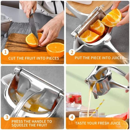 Fruit Press Alüminyum Meyve Sıkıcağı Manuel Meyve Suyu Sıkacağı Aluminyum
