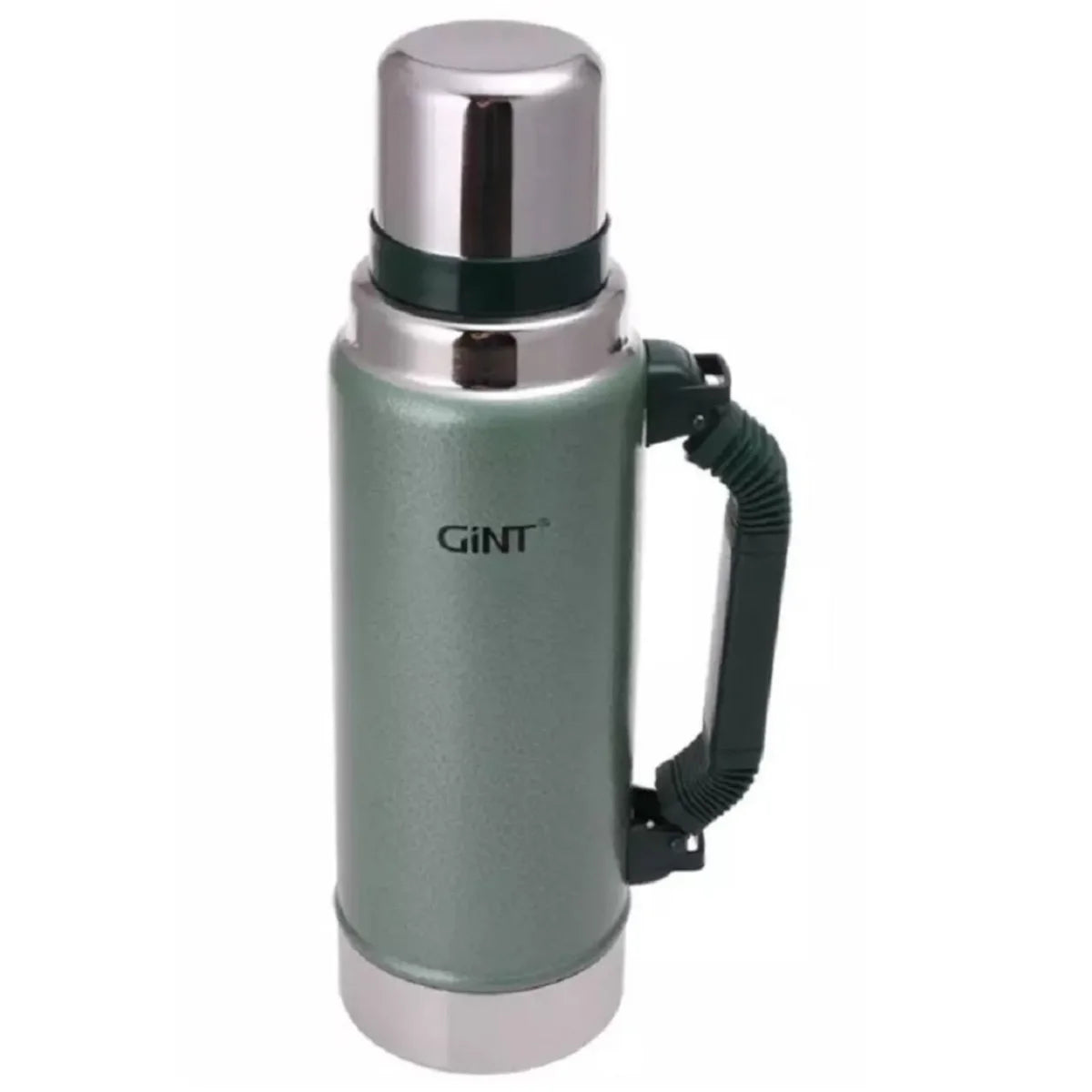 Gint 1.25 Litre Paslanmaz Çelik Termos 24 Saat Sıcak 12 Saat Soğuk Yeşil