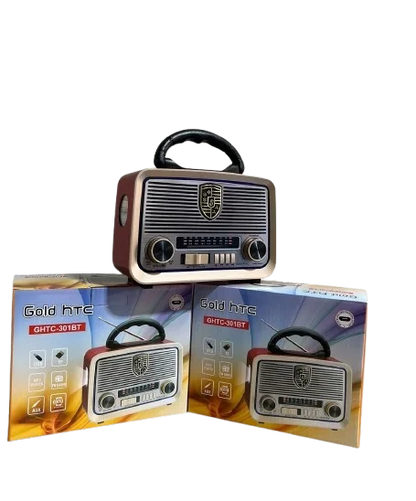 Gold Ghtc-301bt Bluetooth Usb-sd-aux-fm Nostaljik Radyo