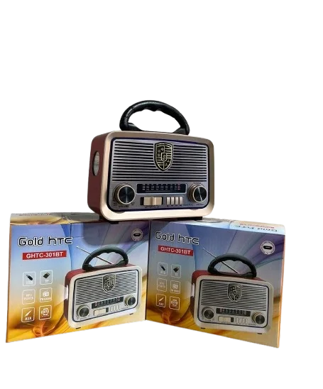 Gold Ghtc-301bt Bluetooth Usb-sd-aux-fm Nostaljik Radyo