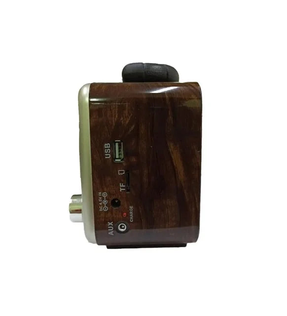 Gold Htc Ghtc-4010 Nostaljik Radyo Hoparlör Bluetooth Usb Tf Hafıza Kart Aux Destekli Müzik