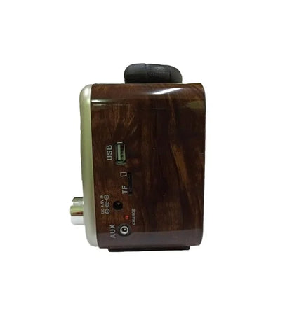 Gold Htc Ghtc-4010 Nostaljik Radyo Hoparlör Bluetooth Usb Tf Hafıza Kart Aux Destekli Müzik