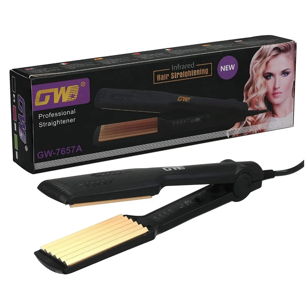 Gw-7657 Elektrikli Zikzak Isıtma Ayarı Dalgalı Saç Modelleyici Saç Şekillendirici Aracı
