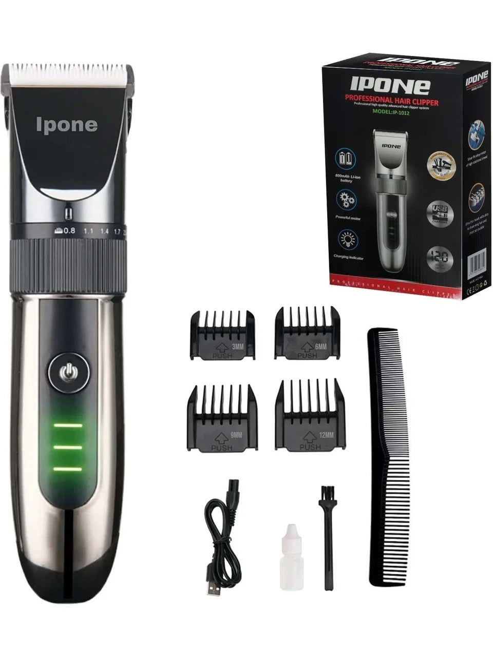 Ipone Saç Sakal Tıraş Makinesi Şarjlı Profesyonel Ipone Ip-1012
