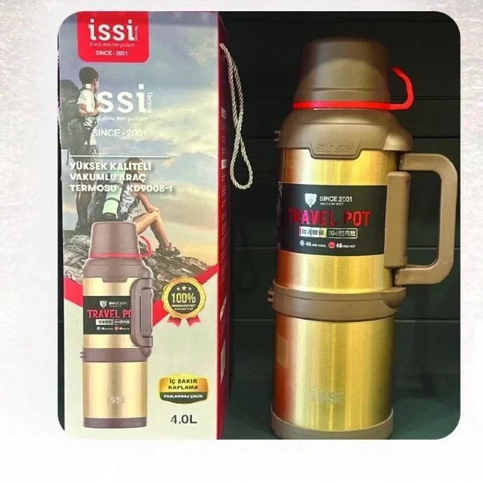 Issı 4 Litre Termos 48 Saat