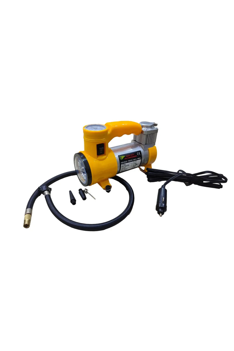 Italyano Elektrikli Araba Lastik Şişirme / 150 Psı - 12v / Taşınabilir Metal Hava Kompresörü