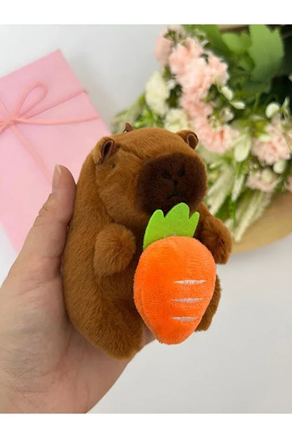 Kapibara Peluş Anahtarlık