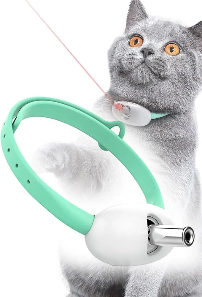 Kedi Otomatik Lazer Oyun Tasması