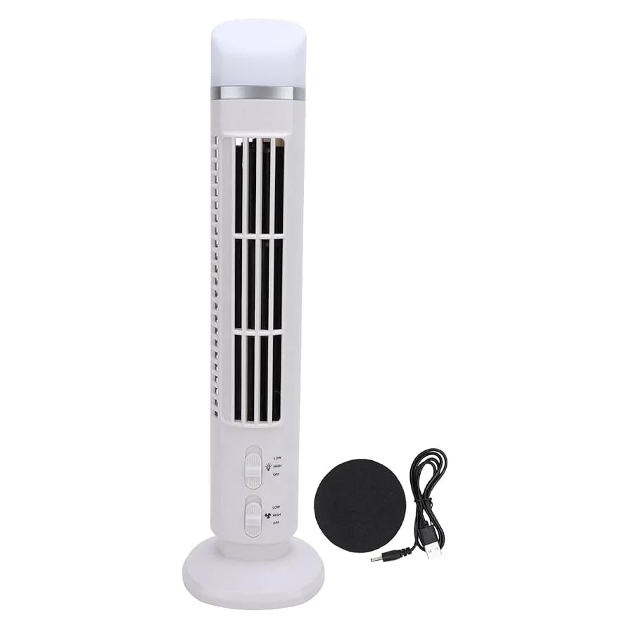 Kule Tipi Usb Elektrik Fan Yapraksız Klima Fanı
