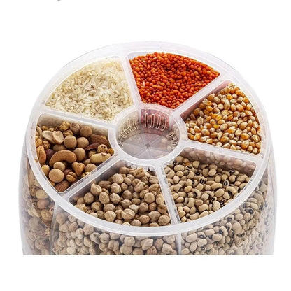 Kuru Gıda Ve Bakliyat 6'lı Erzak Saklama Kabı 6 Kg