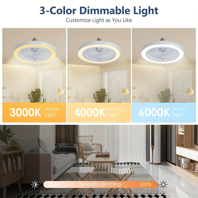 Led Lambalı Tavan Vantilatörleri