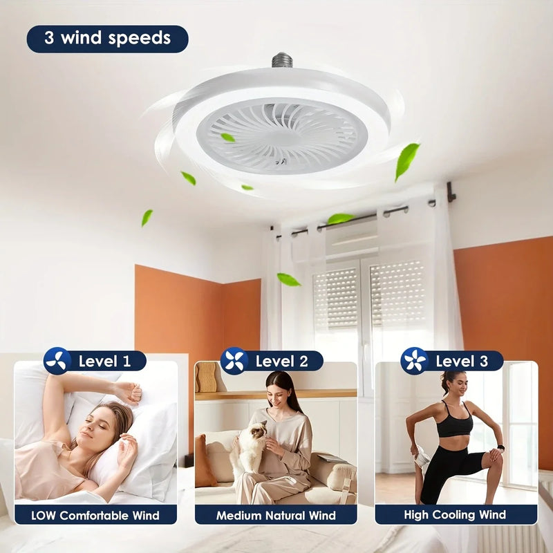 Led Lambalı Tavan Vantilatörleri