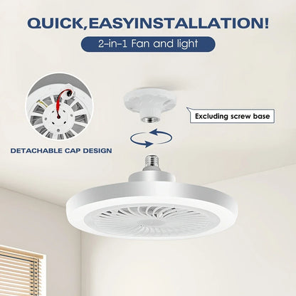 Led Lambalı Tavan Vantilatörleri