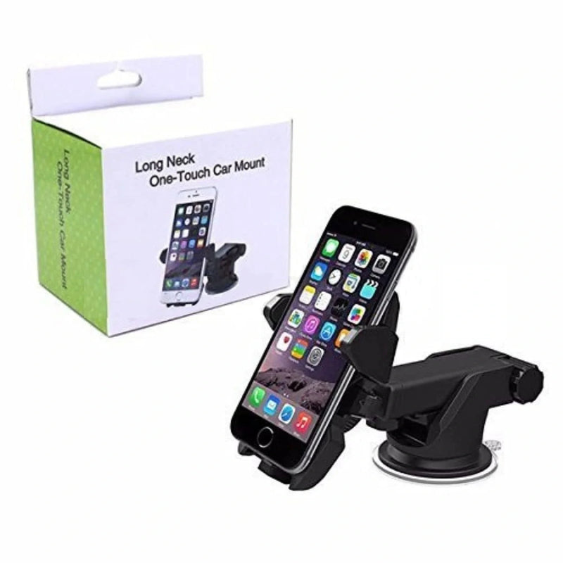 Long Neck One Touch Car Mount Araç İçi Telefonu Tutucu