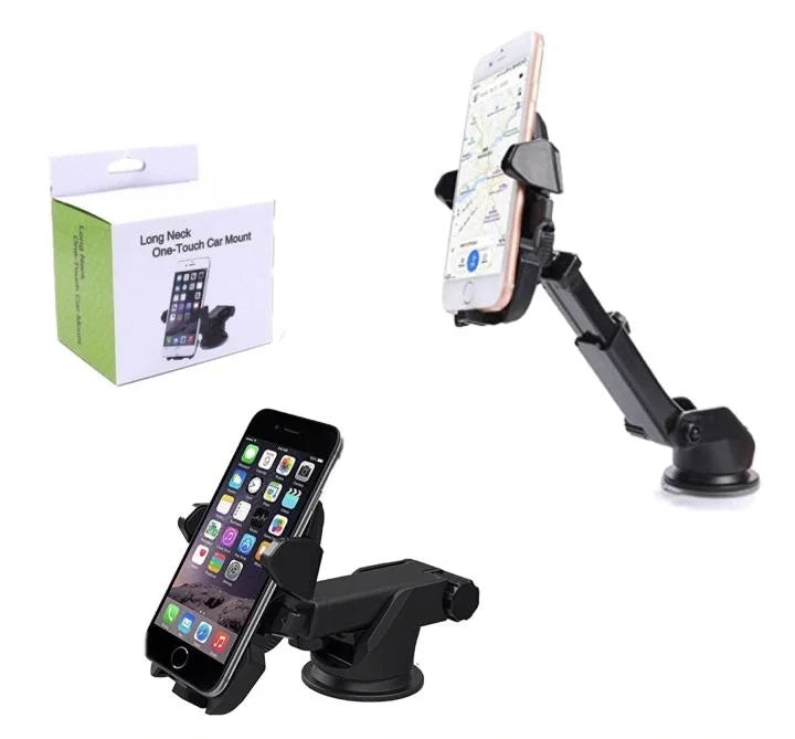 Long Neck One Touch Car Mount Araç İçi Telefonu Tutucu