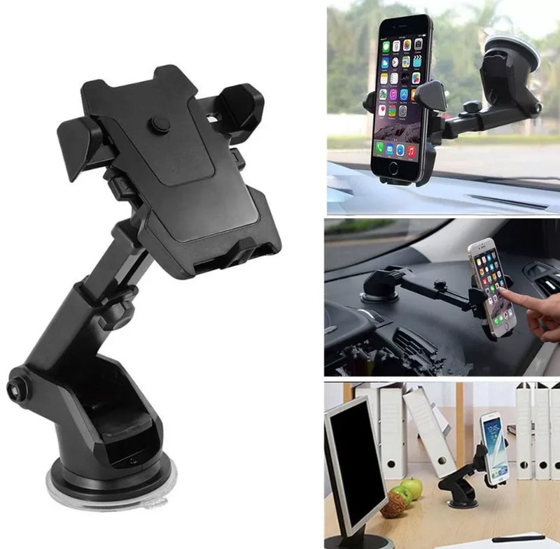 Long Neck One Touch Car Mount Araç İçi Telefonu Tutucu