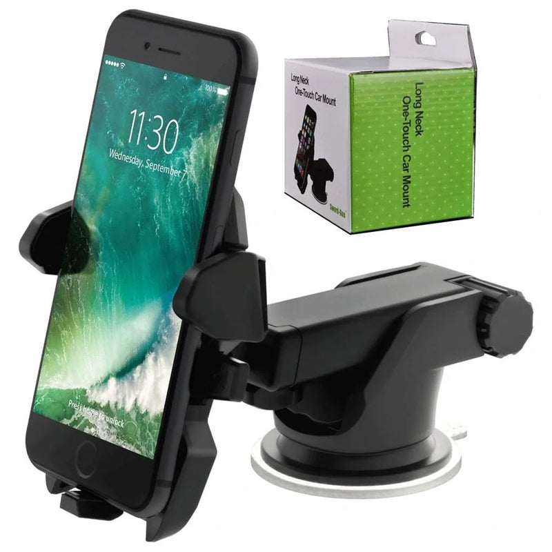 Long Neck One Touch Car Mount Araç İçi Telefonu Tutucu