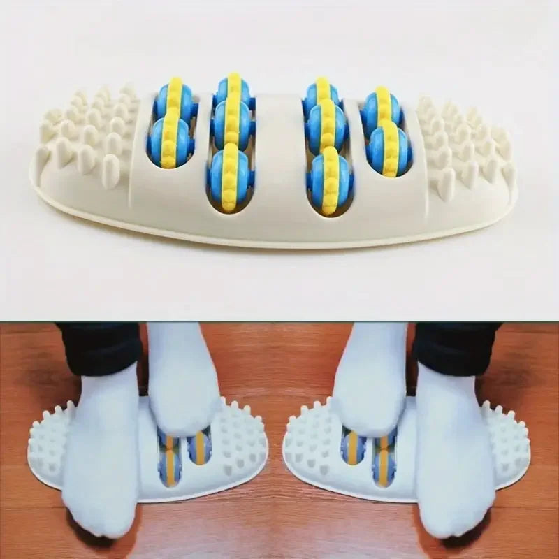 Masaj Mat Masaj Aleti 3d Shiatsu Rulo Ayak Masajı Rulo Ayak Rulo Tekerlek Akupunktur Noktası