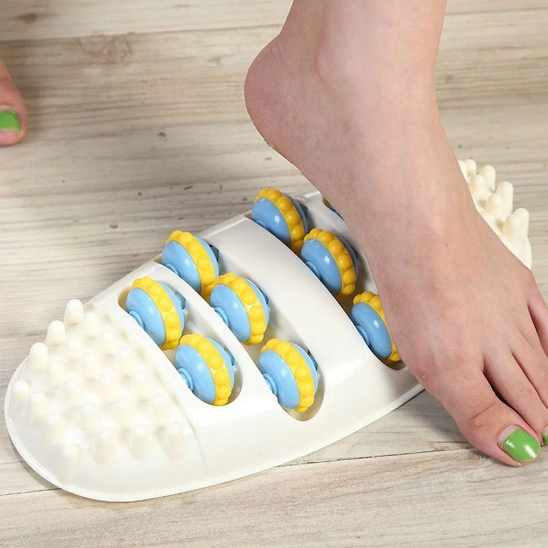 Masaj Mat Masaj Aleti 3d Shiatsu Rulo Ayak Masajı Rulo Ayak Rulo Tekerlek Akupunktur Noktası