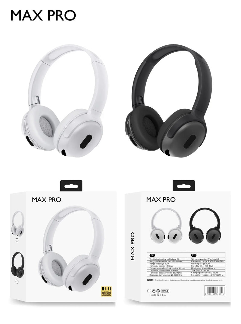 Max Pro Bluetooth/aux Girişli Kulak Üstü Kulaklık