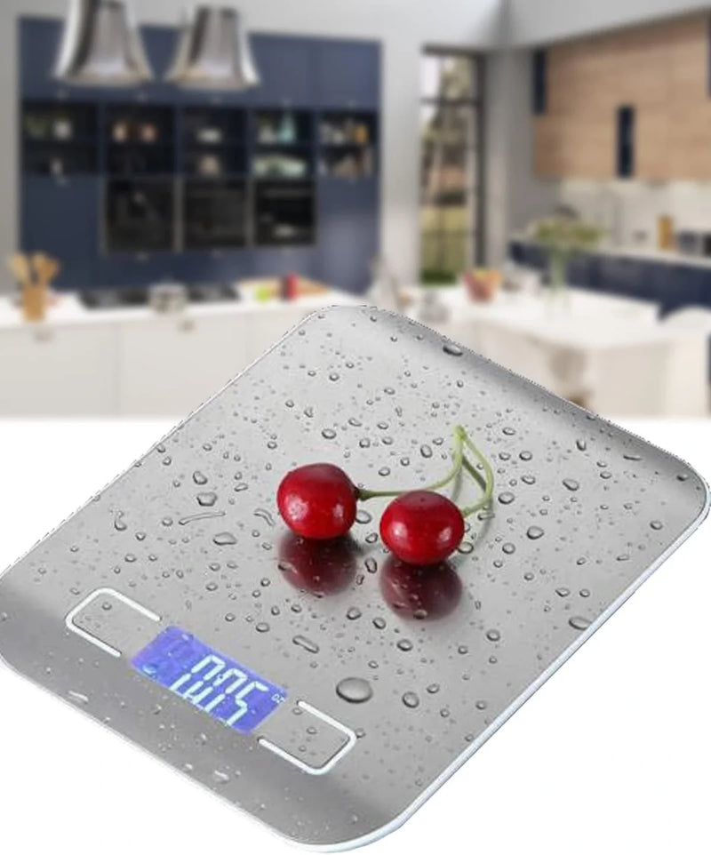 Metal Dijital Mutfak Terazisi Hassas Tartı 5 Kg Crown