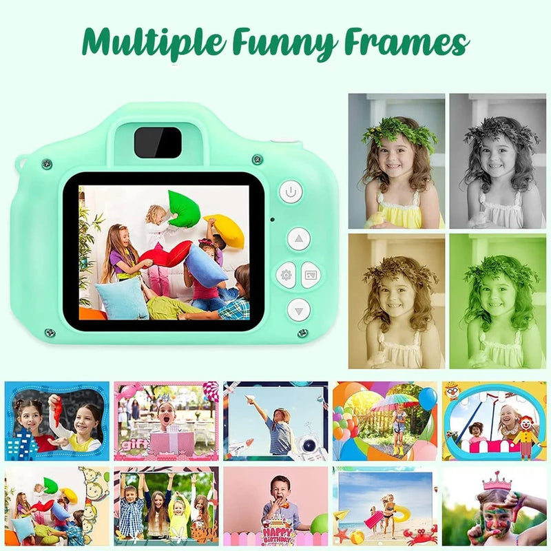 Mini 1080p Çocuklar Için Dijital Fotoğraf Makinesi