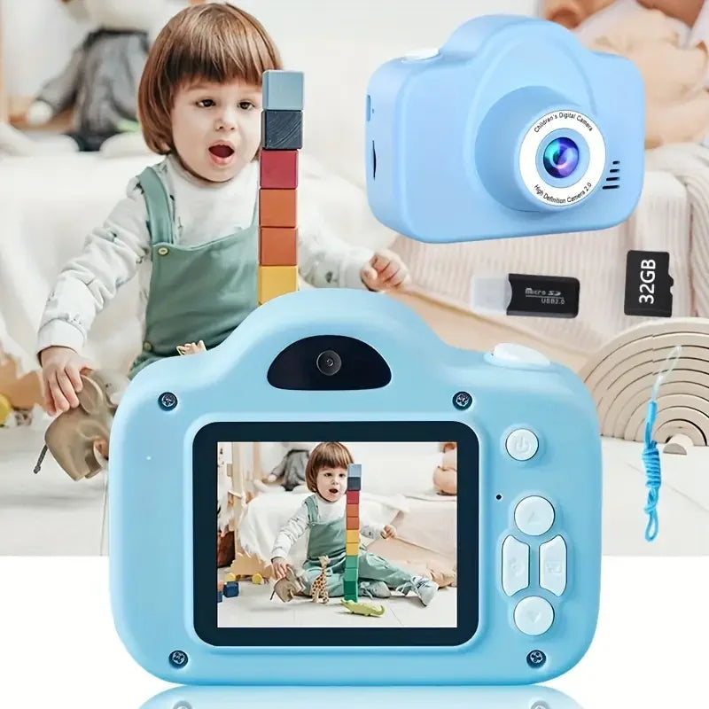 Mini 1080p Çocuklar Için Dijital Fotoğraf Makinesi