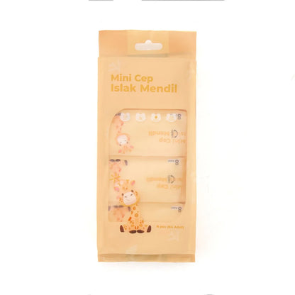 Mini Cep Islak Mendil Günlük Pratik 8'li Paket