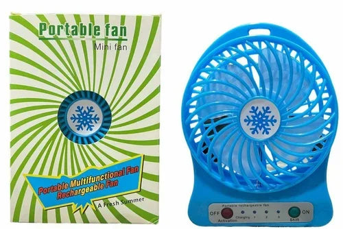 Mini Masa Fanı Mini Masaüstü Fan Şarjlı Egonex