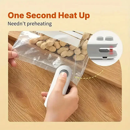 Mini Poşet Kapatıcı Şarjlı Egonex