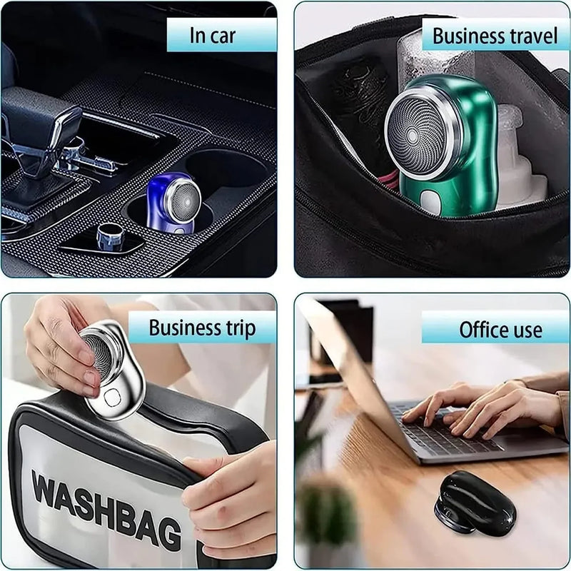 Mini Taşınabilir Tıraş Makinesi – Ipx7 Su Geçirmez, Type-c Şarjlı