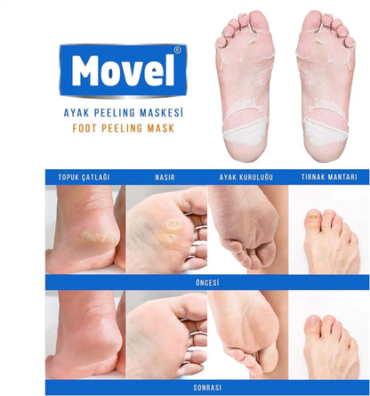 Movel Peeling Çorabı Ayak Bakım Maskesi