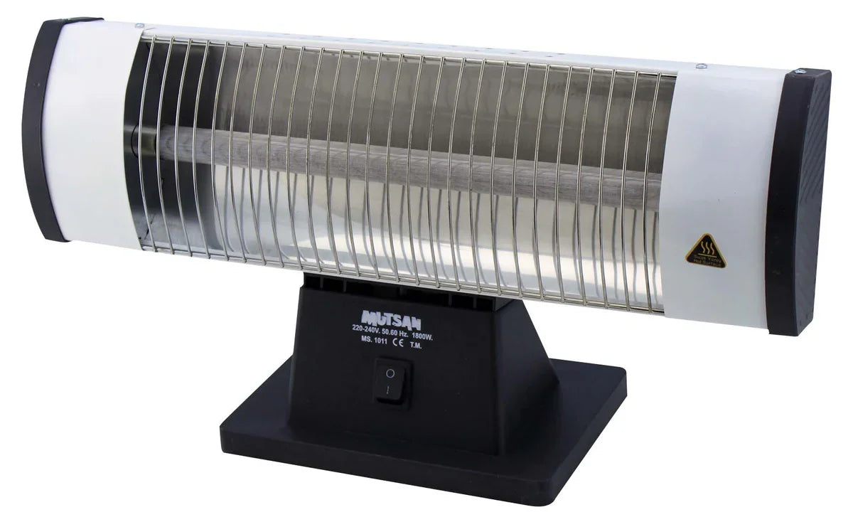 Mupa Ms 1011 1500 W Kalın Camlı Elektrikli Isıtıcı