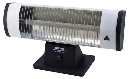 Mupa Ms 1011 1500 W Kalın Camlı Elektrikli Isıtıcı