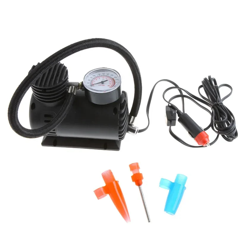 Oto Araç Mini Kompresör Hava Kompresörü 12 V 250 Psı Araba Hava Pompası Lastik Şişirici Taşınabilir