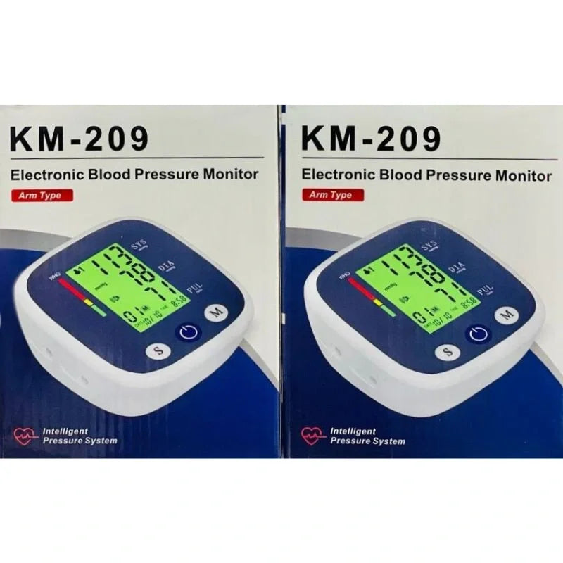 Otomatik Dijital Lcd Elektronik Tansiyon Aleti Kol Tipi Km-209 Akıllı Basınç Sistemi