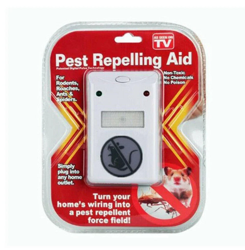 Pest Repeller Böcek Sinek Haşere Fare Kovucu Ultrasonik Zararlı Kovar Cihaz