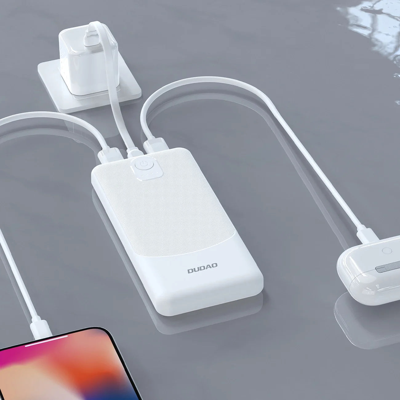 Powerbank Dudao K10 10000mah 2.4a 2 X Usb-a - Siyah