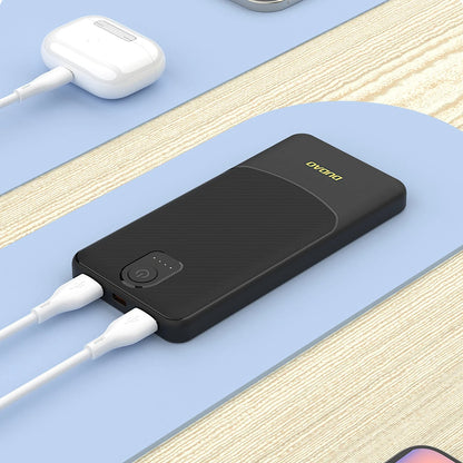 Powerbank Dudao K10 10000mah 2.4a 2 X Usb-a - Siyah