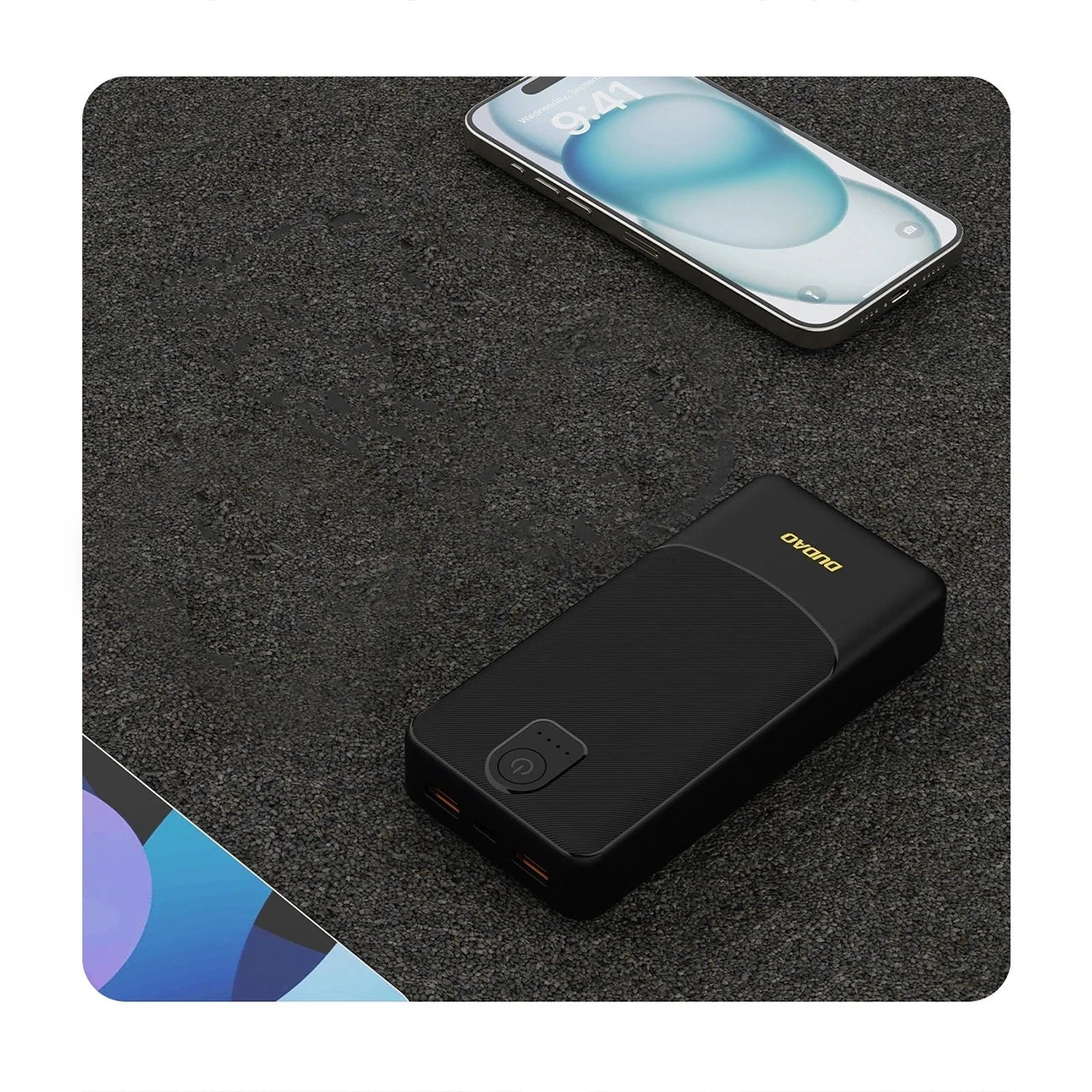 Powerbank Dudao K10pro 2.4a 20000mah 2 X Usb-a - Siyah