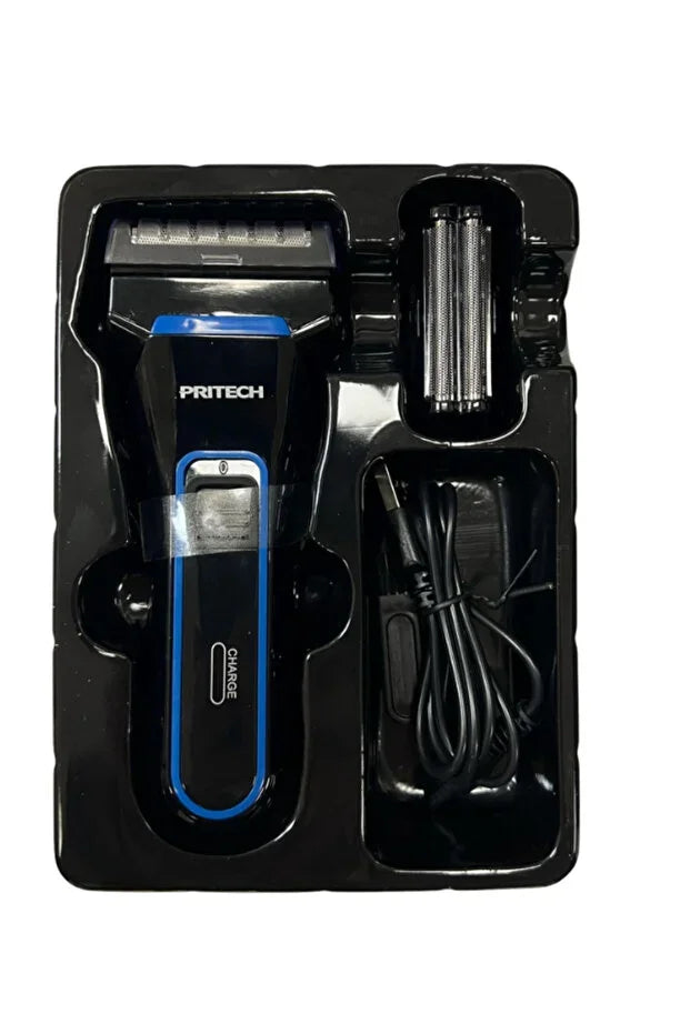 Pritech Şarjlı Sakal Tıraş Makinesi Seyahat Rf-1310