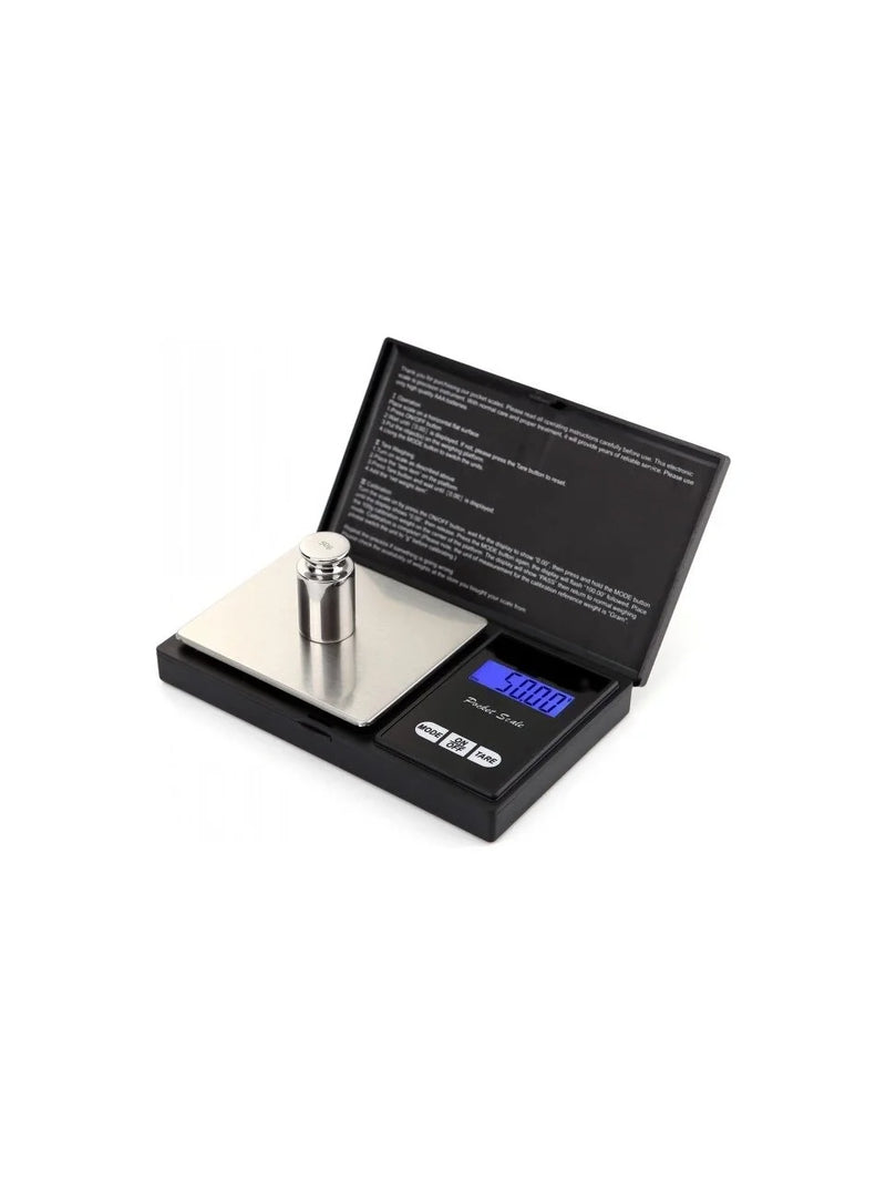 Professional Hassas Terazi 500 Gram Kapasiteli 0.1 Hassasiyetli Dijital Kapaklı Tartı