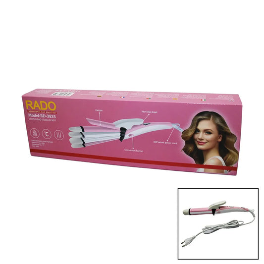 Rado Rd-3835 Şekillendirici Saç Güzellik Seti - 4'lü, 60w