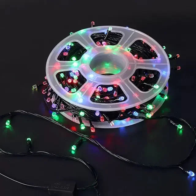 Renkli Vip Profesyonel 25 Metre Renkli Led Işık 220v Fişli Renkli